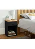 Lloyd Pascal Linwood One Drawer Bedside Table (48cm x 32cm x 31.5cm) - One Size Image 1