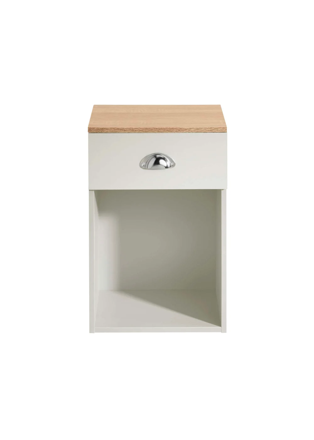 Lloyd Pascal Linwood One Drawer Bedside Table (48cm x 32cm x 31.5cm) - One Size Image 2