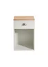 Lloyd Pascal Linwood One Drawer Bedside Table (48cm x 32cm x 31.5cm) - One Size Image 2