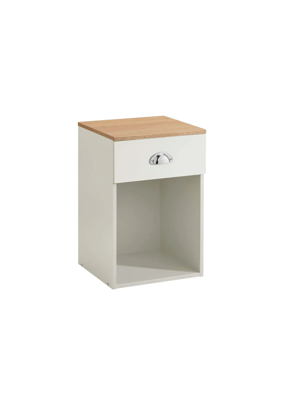 Lloyd Pascal Linwood One Drawer Bedside Table (48cm x 32cm x 31.5cm) - One Size Image 4