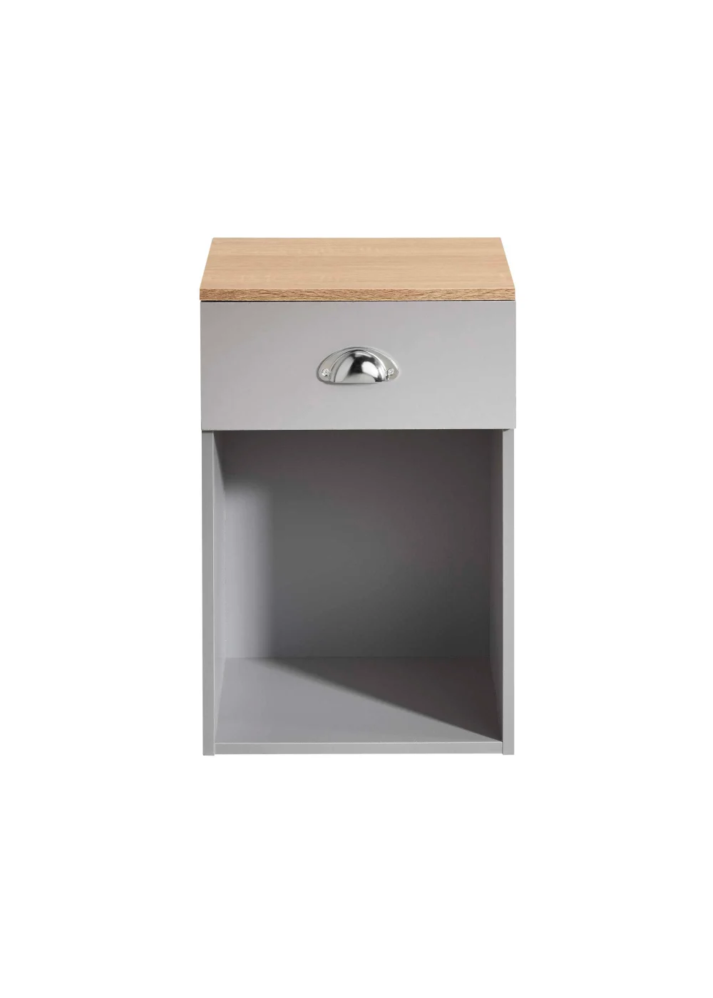 Lloyd Pascal Linwood One Drawer Bedside Table (48cm x 32cm x 31.5cm) - One Size Image 1