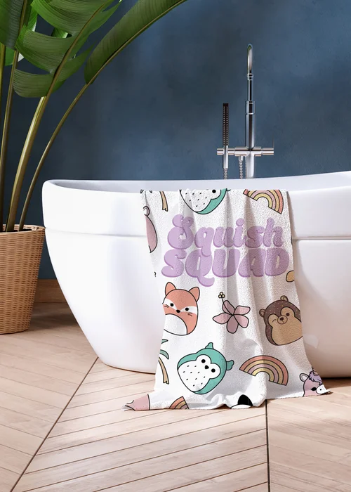 Squishmallows Squad Towel - One Size Image 2