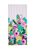 Sassy B Tropical Flamingo Stripe Cotton Beach Towel - One Size Image 1