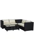 Outsunny 4 Seat Patio Rattan Sofa Set - One Size Image 1