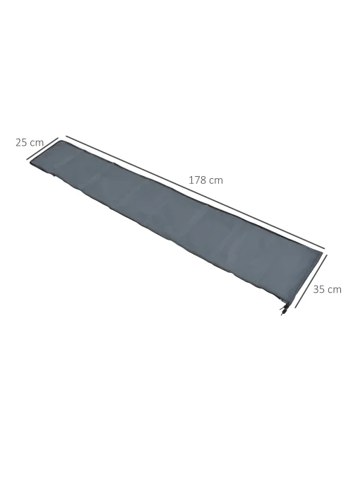 Outsunny Garden Parasol Cover Waterproof Outdoor Courtyard Umbrella Protector 420D Oxford Fabric - No Size Image 3