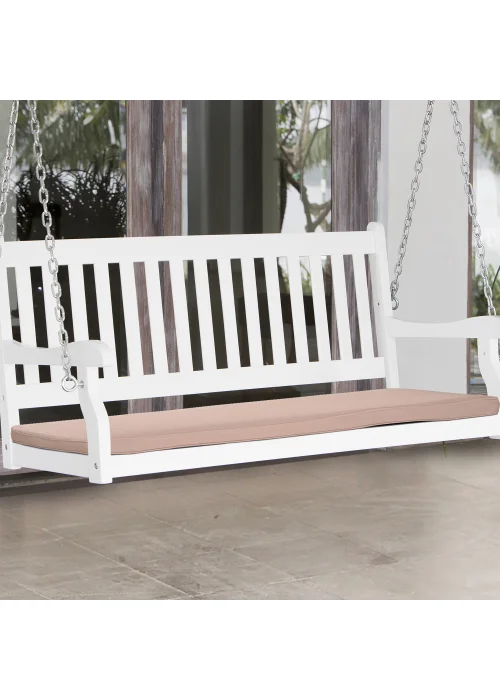 Outsunny 2 Seater Bench Swing Cushion (110cm x 46cm x 5cm) - One Size Image 2