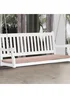 Outsunny 2 Seater Bench Swing Cushion (110cm x 46cm x 5cm) - One Size Image 2