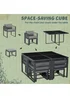 Outsunny 9 PCs Garden Cube Dining Set - No Size Image 4