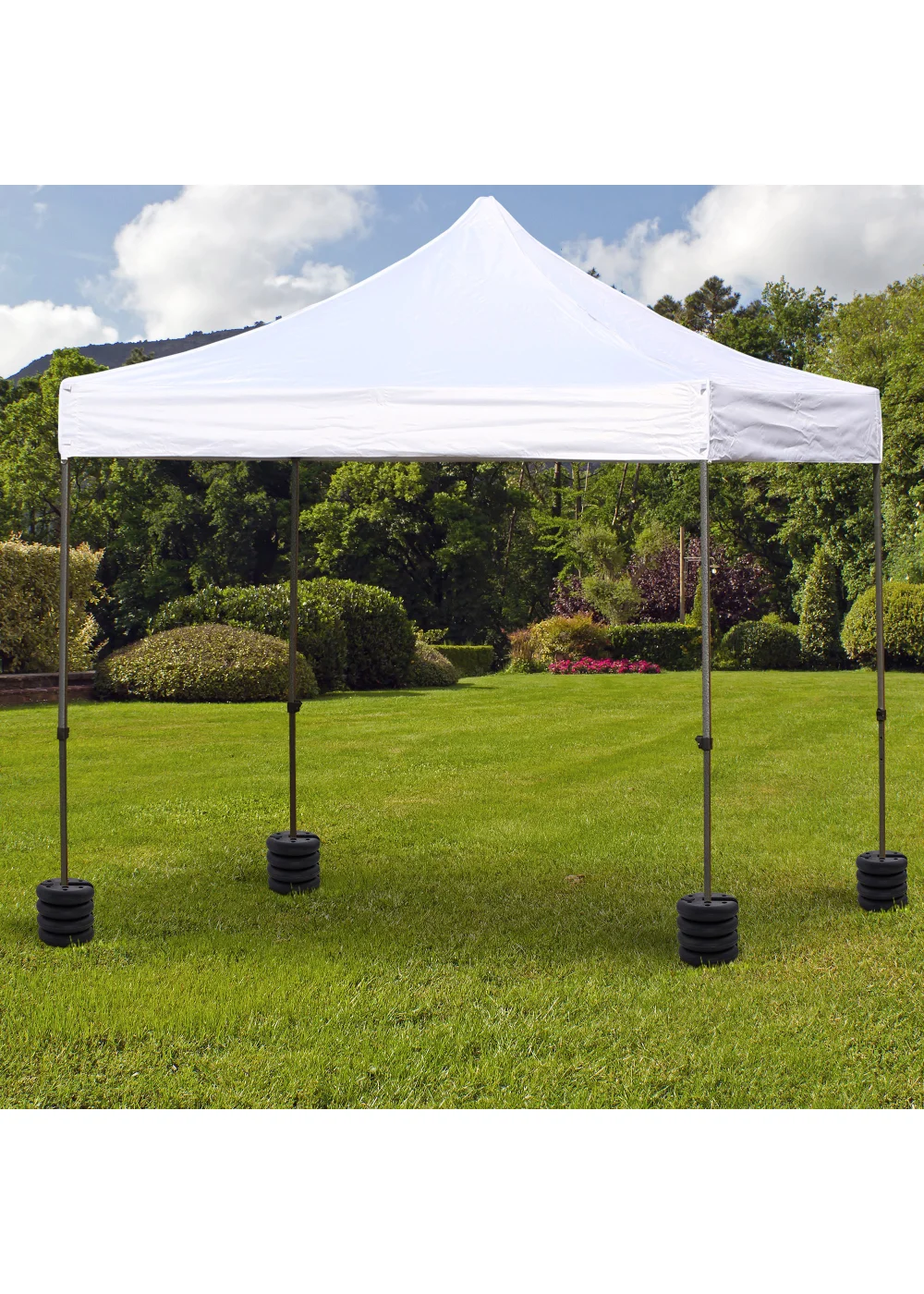 Outsunny 4 PCs Sand Fillable Weights Set for Gazebo Tent - No Size Image 1