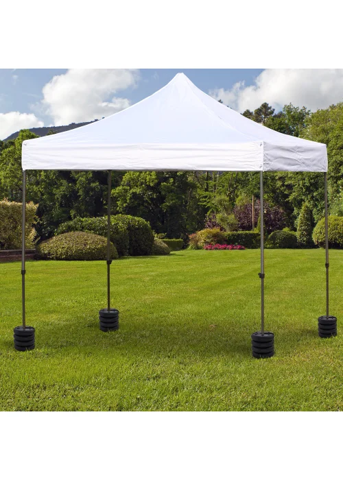 Outsunny 4 PCs Sand Fillable Weights Set for Gazebo Tent - No Size Image 1