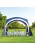 Outsunny Camping Gazebo Dome Tent (3.5 x 3.5M) - One Size Image 1