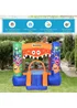 Outsunny Inflatable Monster Bouncy Castle (175cm x 250cm x 180cm) - One Size Image 5