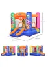 Outsunny Inflatable Monster Bouncy Castle (175cm x 250cm x 180cm) - One Size Image 3