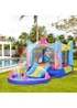 Outsunny Inflatable Octopus Bouncy Castle (180cm x 360cm x 175cm) - One Size Image 2
