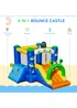 Outsunny Large Alien Bouncy Castle (200cm x 315cm x 240cm) - One Size Image 4