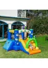 Outsunny Large Alien Bouncy Castle (200cm x 315cm x 240cm) - One Size Image 2