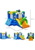 Outsunny Large Alien Bouncy Castle (200cm x 315cm x 240cm) - One Size Image 3