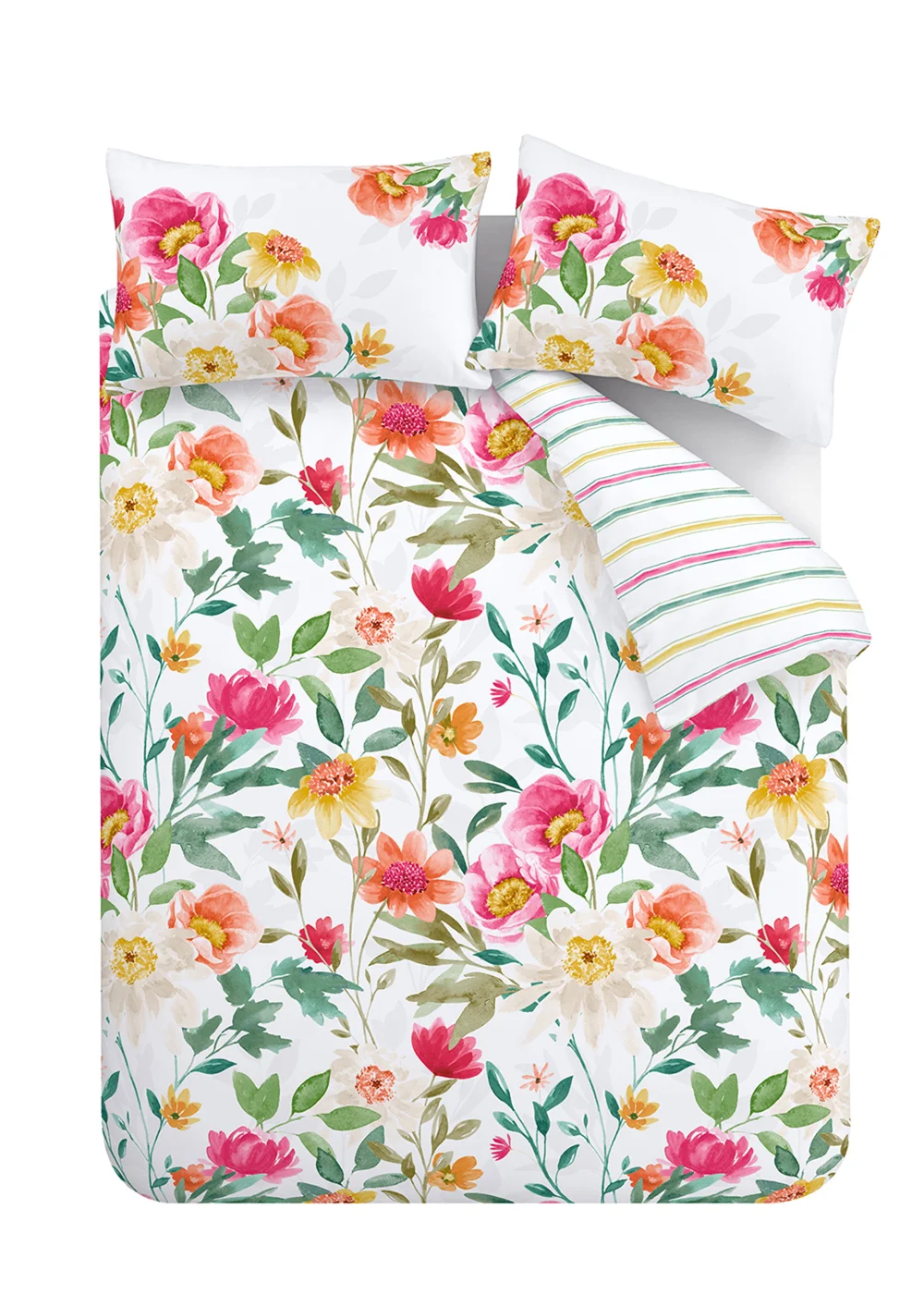 Catherine Lansfield Fresh Floral Duvet Cover - Single Image 5