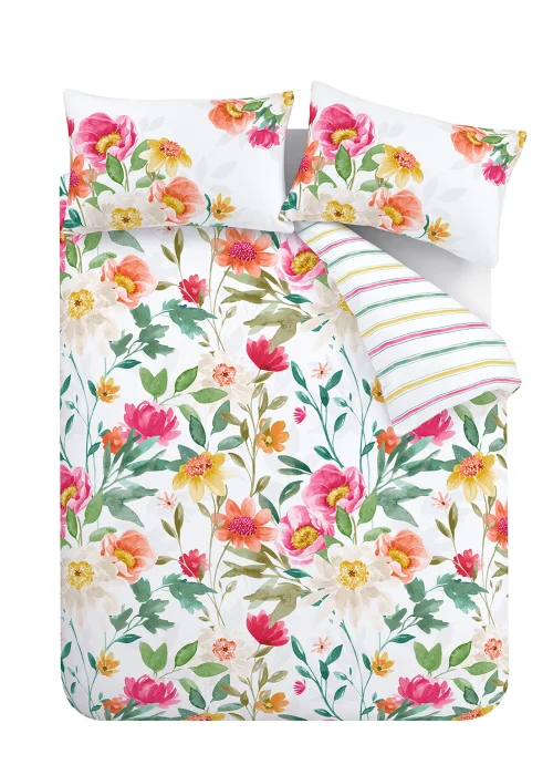 Catherine Lansfield Fresh Floral Duvet Cover - Single Image 5