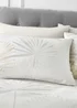 Catherine Lansfield Luxe Palm Jacquard Duvet Cover - Double Image 2