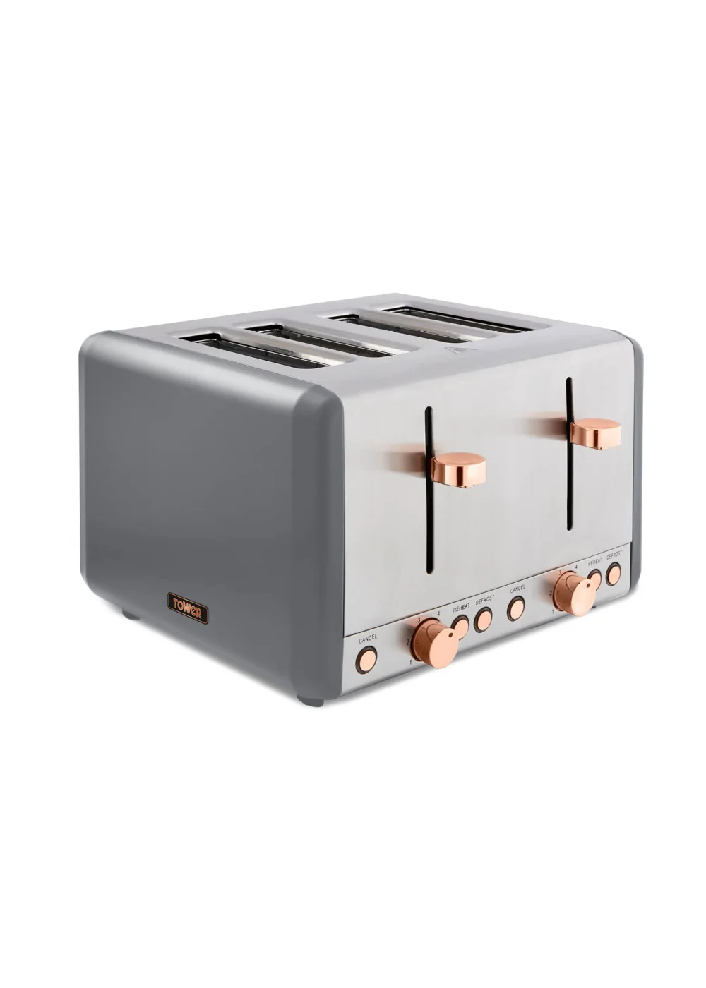 Cavaletto 4 Slice Stainless Steel Toaster - No Size Image 1