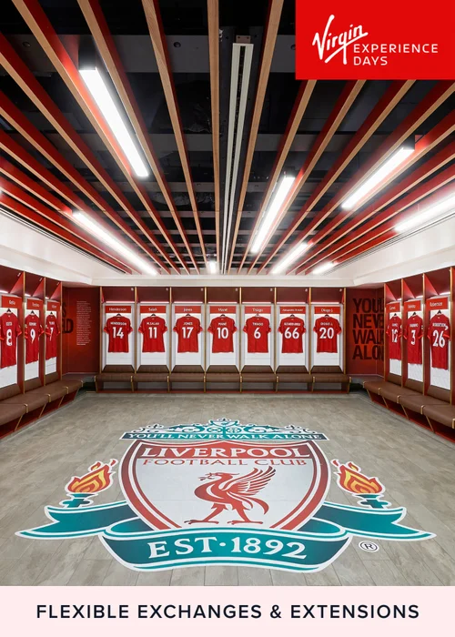 Virgin Experience Days Liverpool FC Stadium Tour & Museum Entry for Two - No Size Image 1