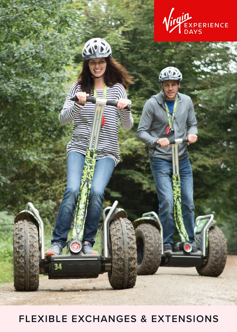 Virgin Experience Days Forest Segway Adventure for Two with Go Ape - One Size Image 1
