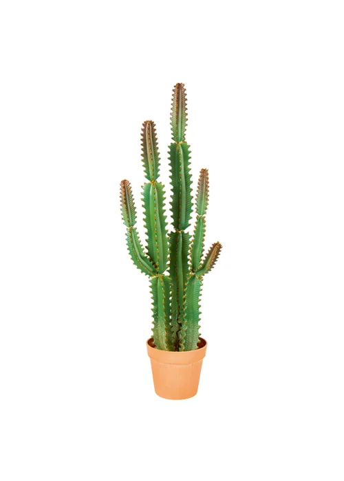 Premier Decorations Artificial Potted Cereus Cactus 101cm - One Size Image 1