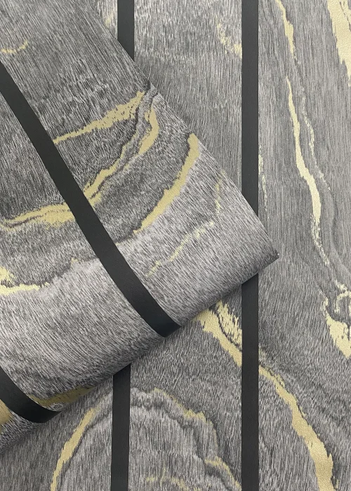 Muriva Woodgrain Panel Wallpaper - One Size Image 3