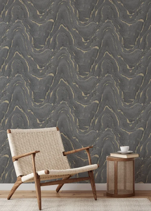 Muriva Woodgrain Wallpaper - One Size Image 2