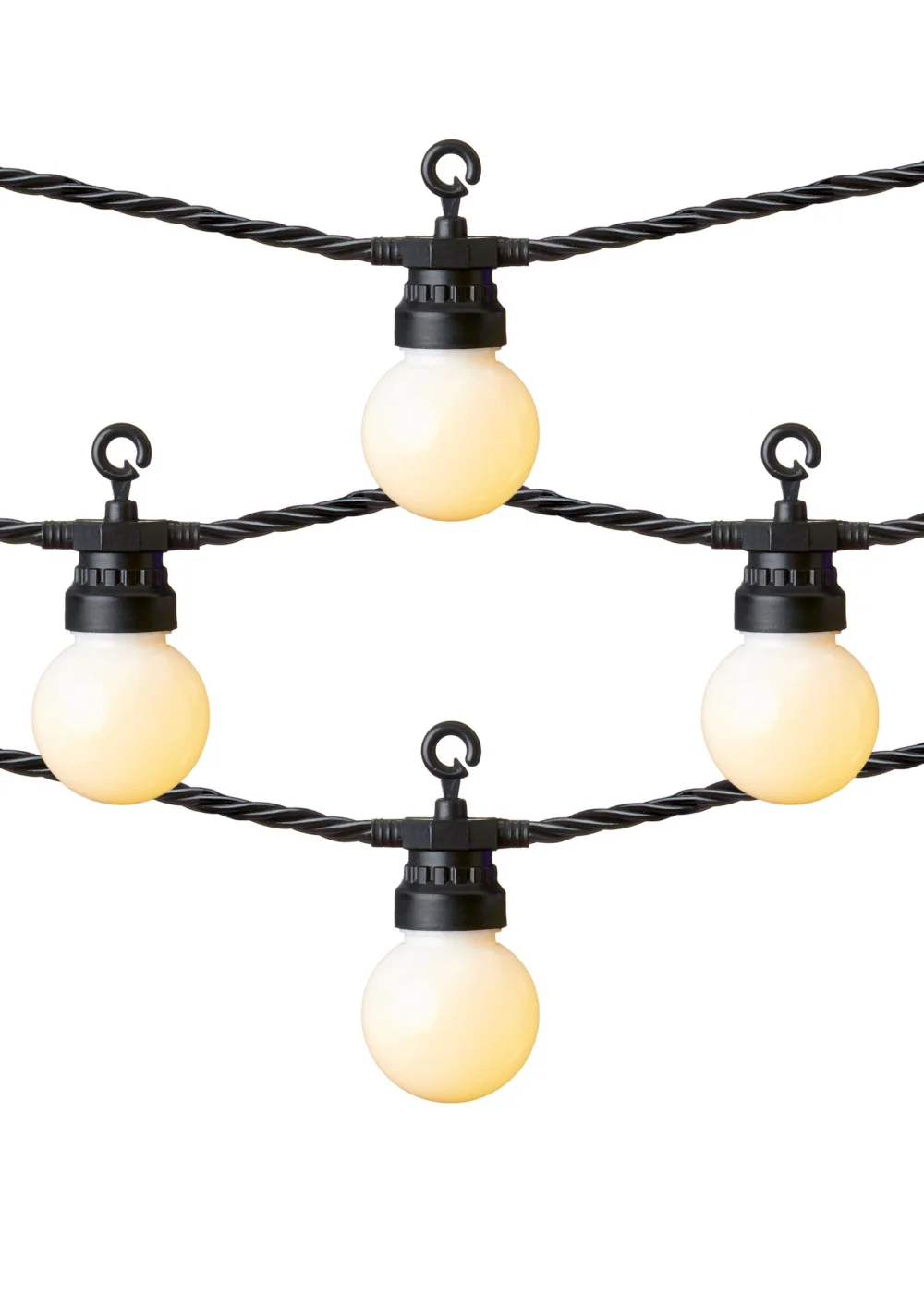 Premier Decorations 20 LED Warm White Battery Operated Party Lights (5.7m) - No Size Image 3