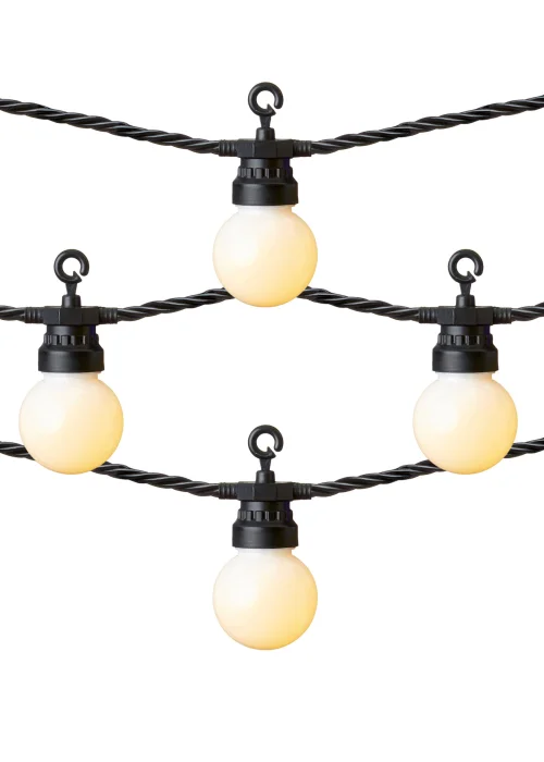 Premier Decorations 20 LED Warm White Battery Operated Party Lights (5.7m) - No Size Image 3