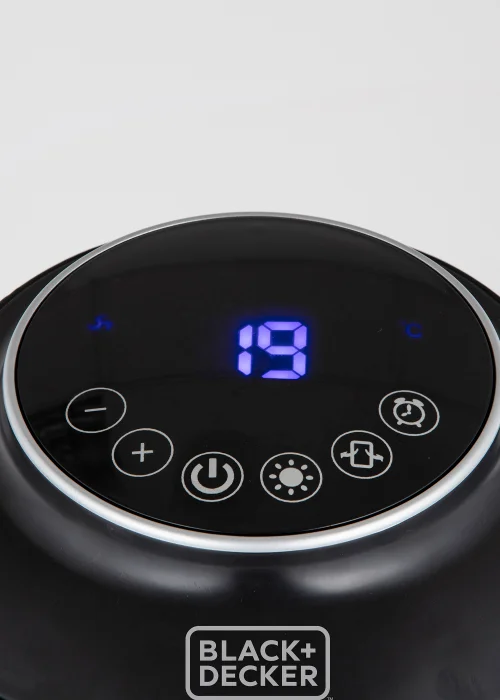 Black & Decker 2.2KW Ceramic Tower Fan Heater Black - One Size Image 3