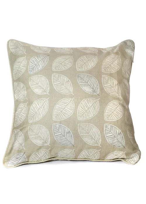 Fusion Delft Natural Filled Cushion (43cm x 43cm) - One Size Image 2