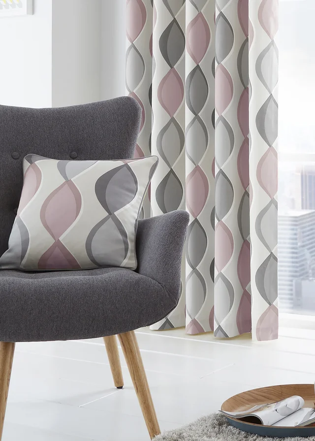 Fusion Lennox Pink Filled Cushion (43cm x 43cm)
