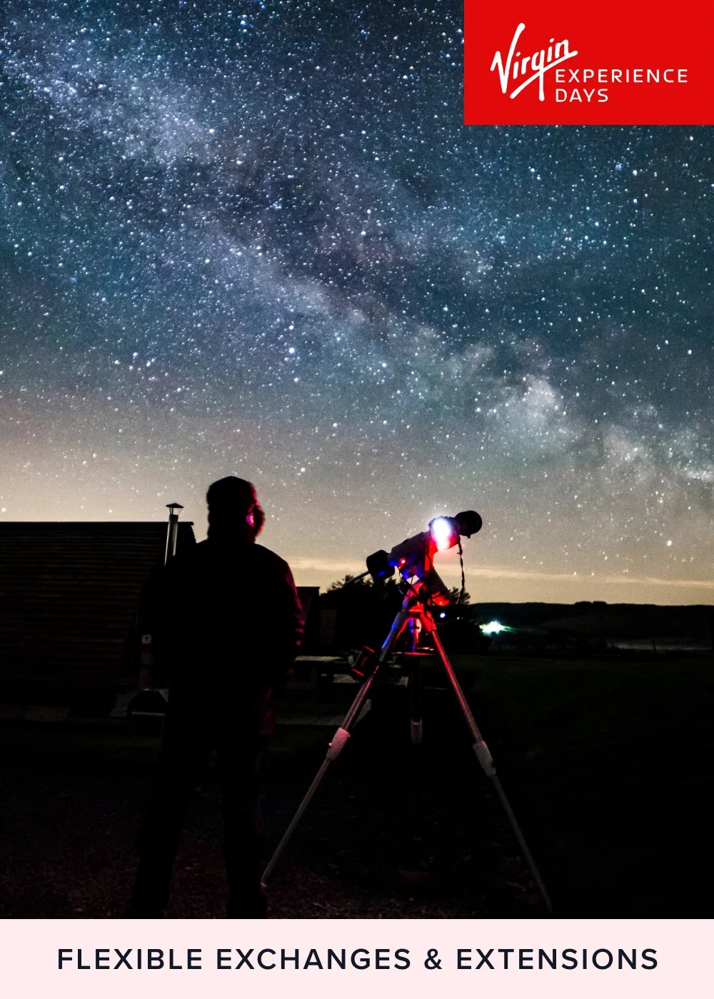 Virgin Experience Days Stargazing Experience for Two with Dark Sky Wales - No Size Image 1