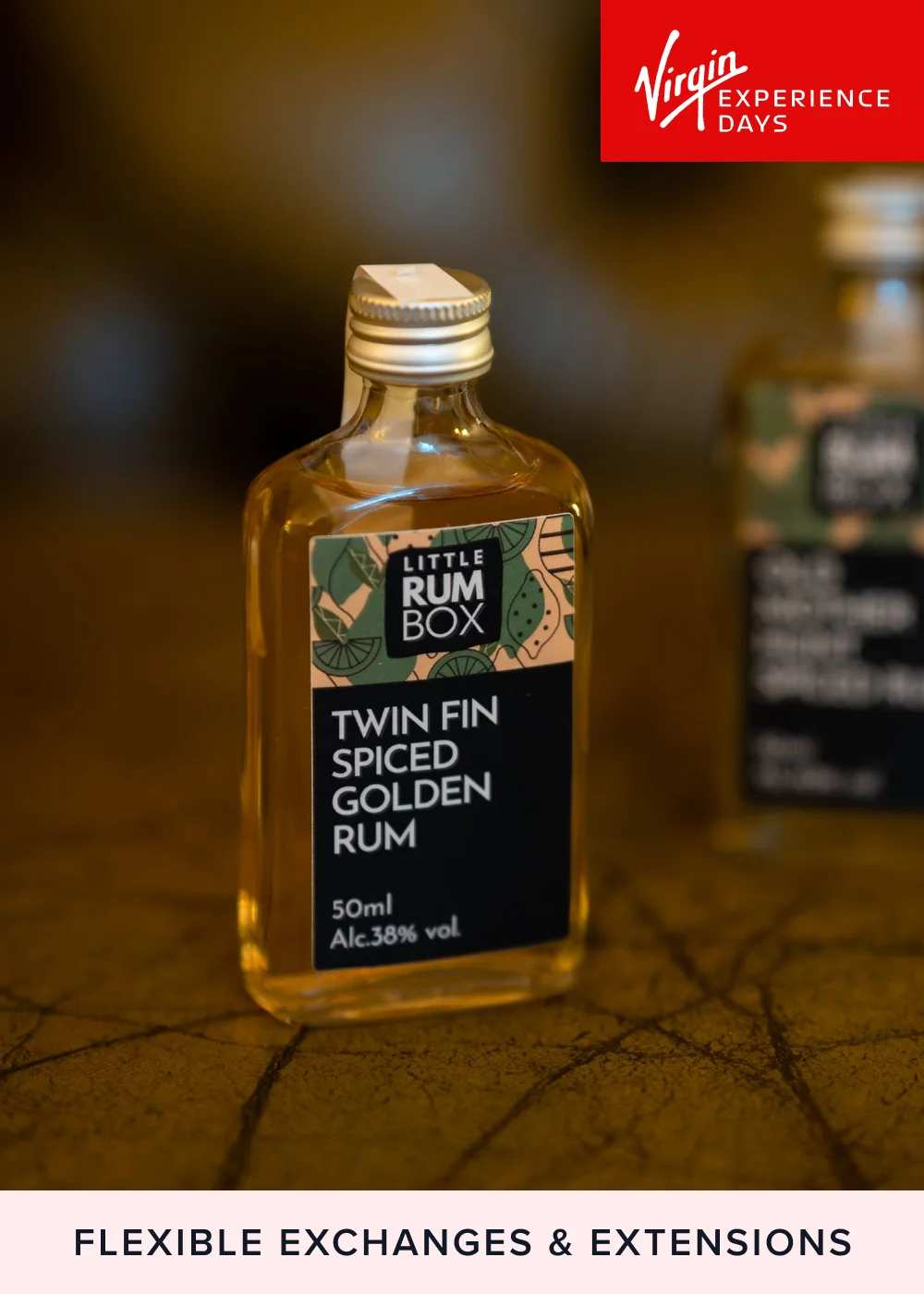 Virgin Experience Days Three Months Rum Subscription with Little Rum Box - One Size Image 1