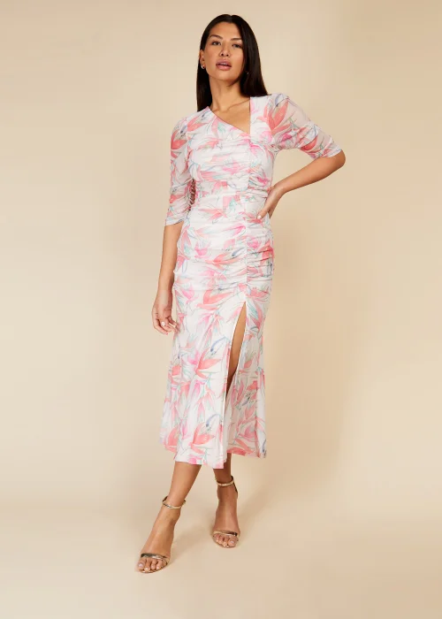 Little Mistress Multicoloured Floral Maxi Dress - 12 Image 1
