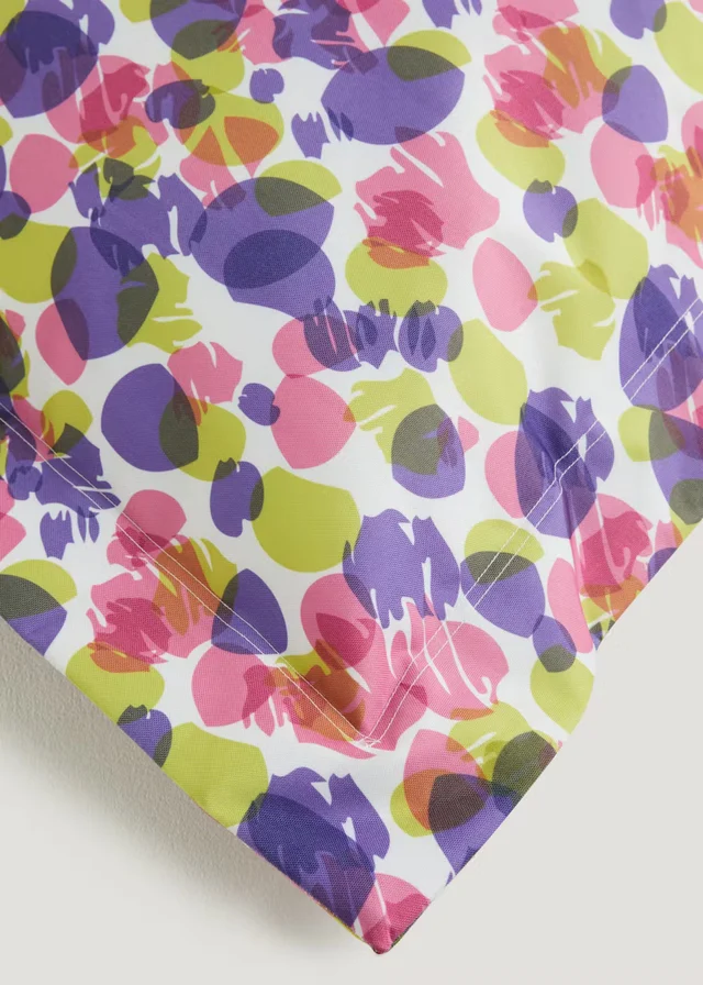 Kaikoo Leaf Print XL Floor Cushion (100x140cm)