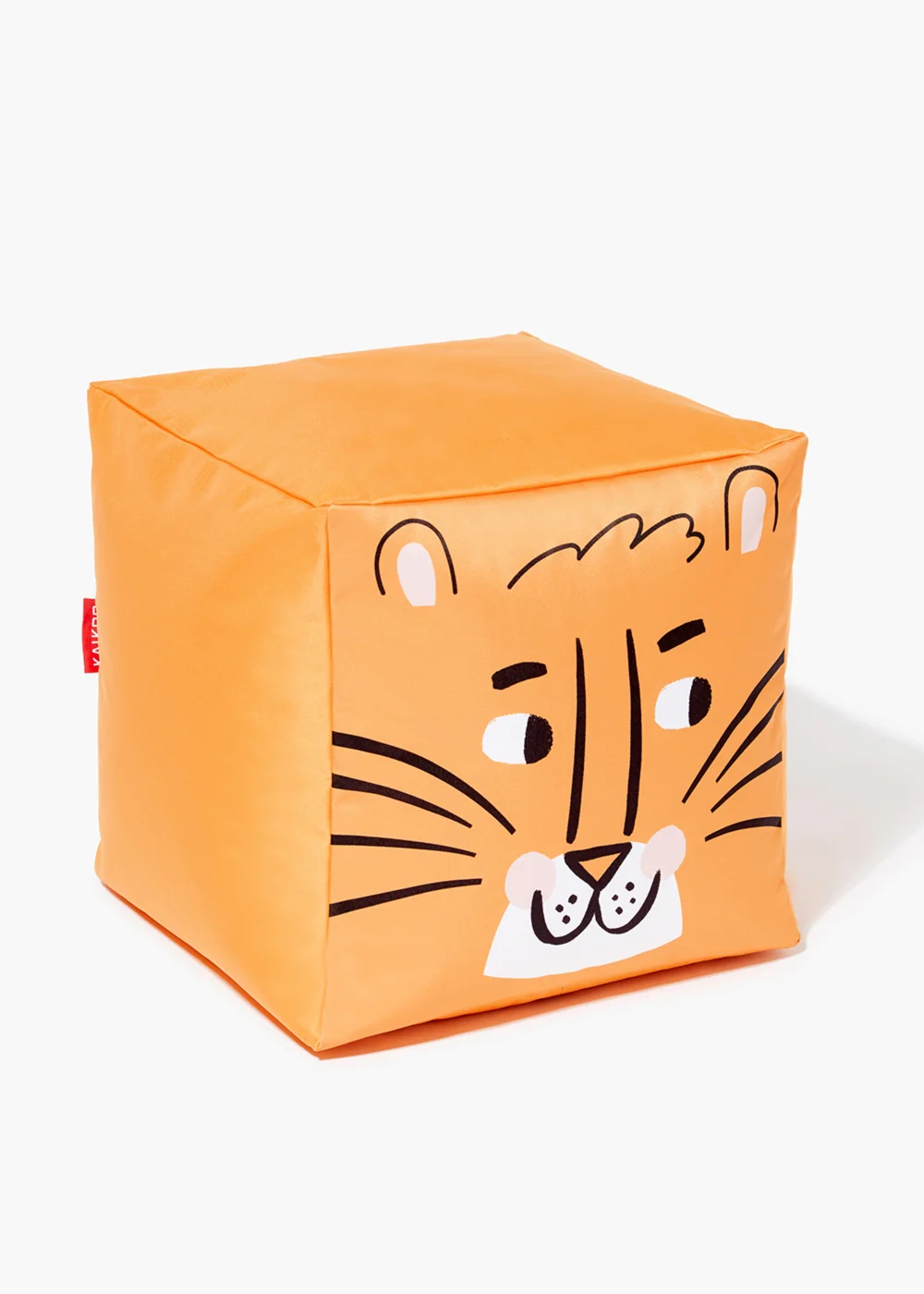 KAIKOO Tiger Cube Beanbag - One Size Image 1