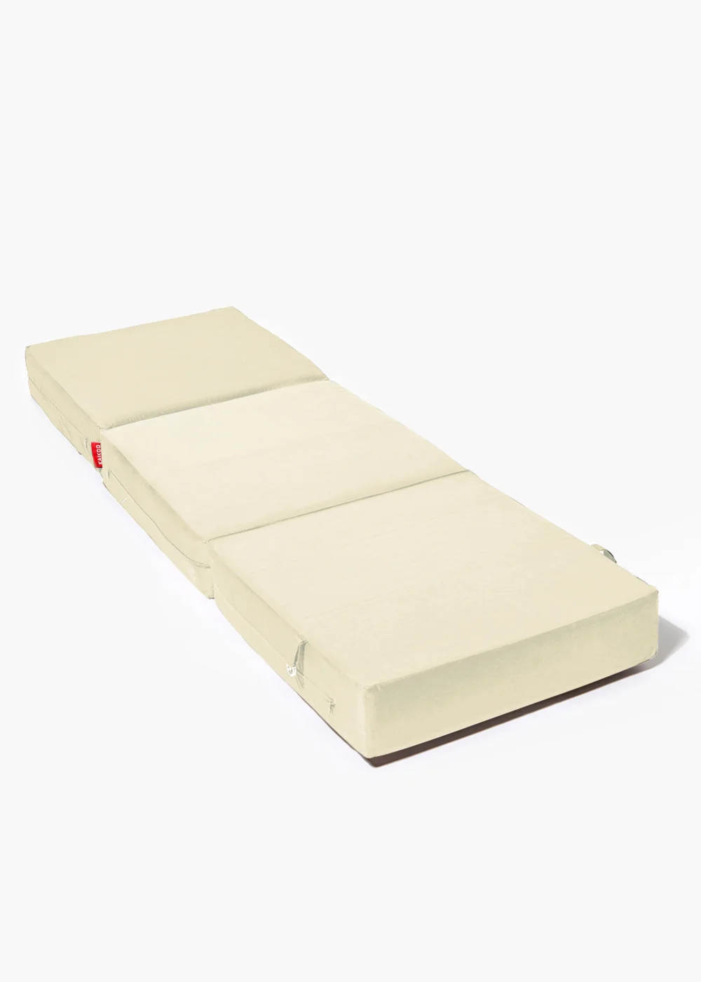 Kaikoo Fold Out Mattress Cube Cream - One Size Image 2