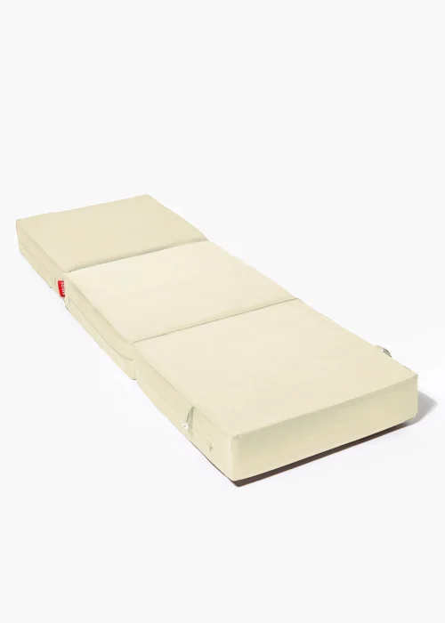 Kaikoo Fold Out Mattress Cube Cream - One Size Image 2