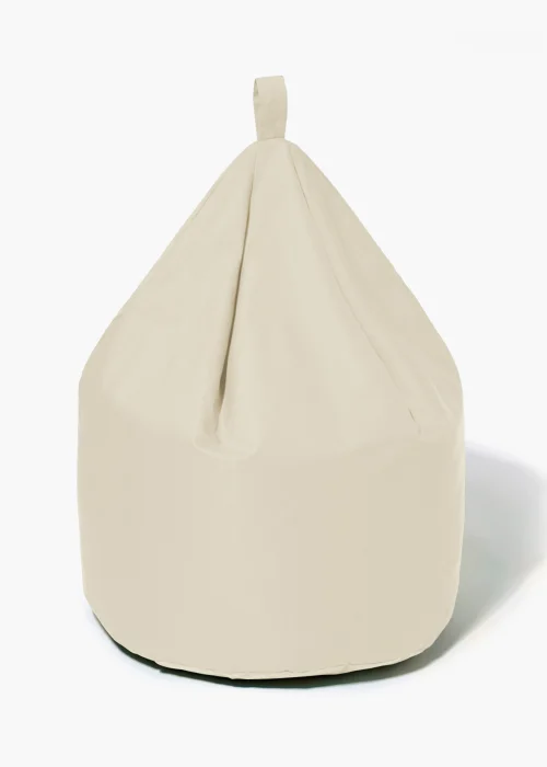 Kaikoo Large Cream Beanbag - One Size Image 1