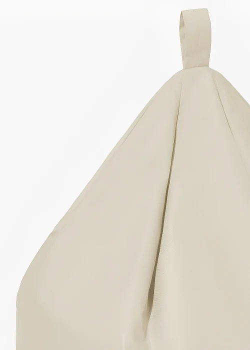 Kaikoo Large Cream Beanbag - One Size Image 2