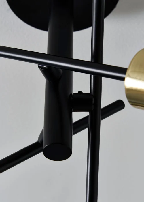 Inlight Tribecca Semi Flush 3LT Ceiling Light (48cm x 48cm x 21cm) - One Size Image 3
