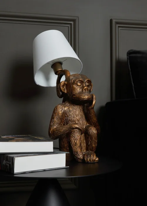 Inlight Monkey Table Lamp (43cm x 33cm x 19cm) - One Size Image 2