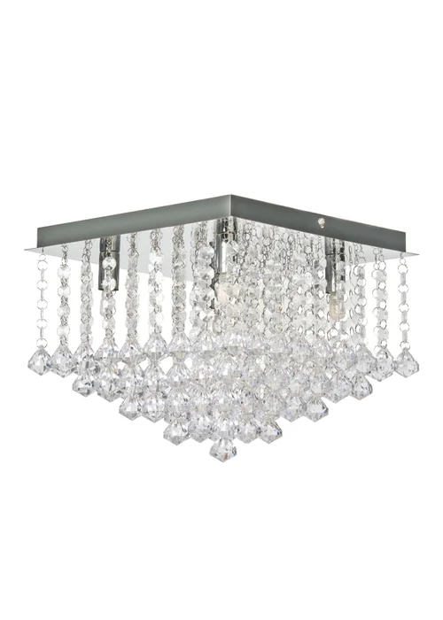 Inlight Lexi Flush Pendant Light (24cm x 30cm x 30cm) - One Size Image 5