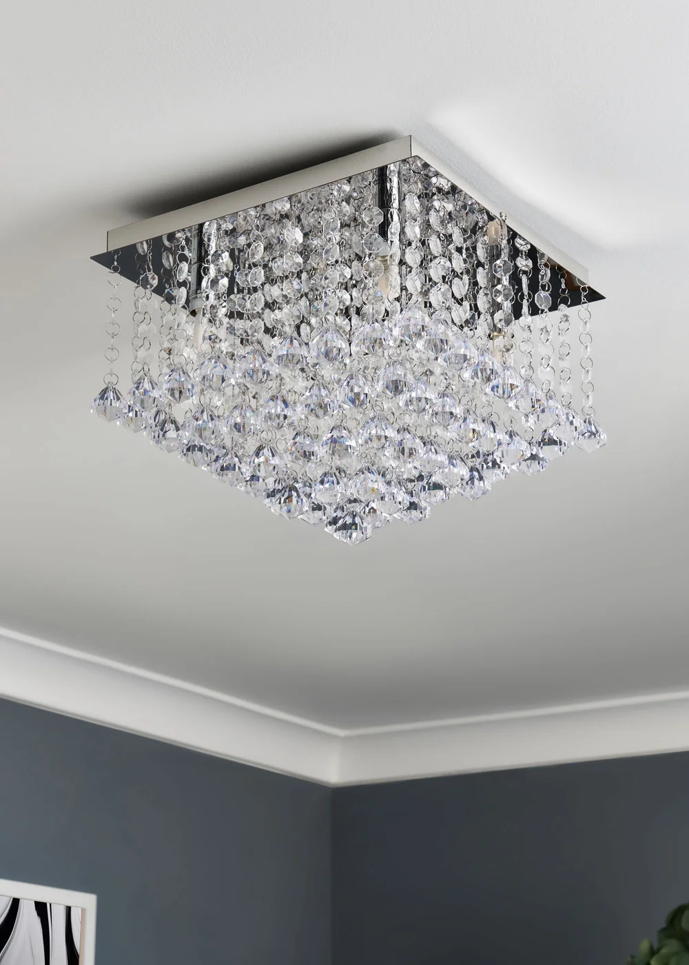 Inlight Lexi Flush Pendant Light (24cm x 30cm x 30cm) - One Size Image 2