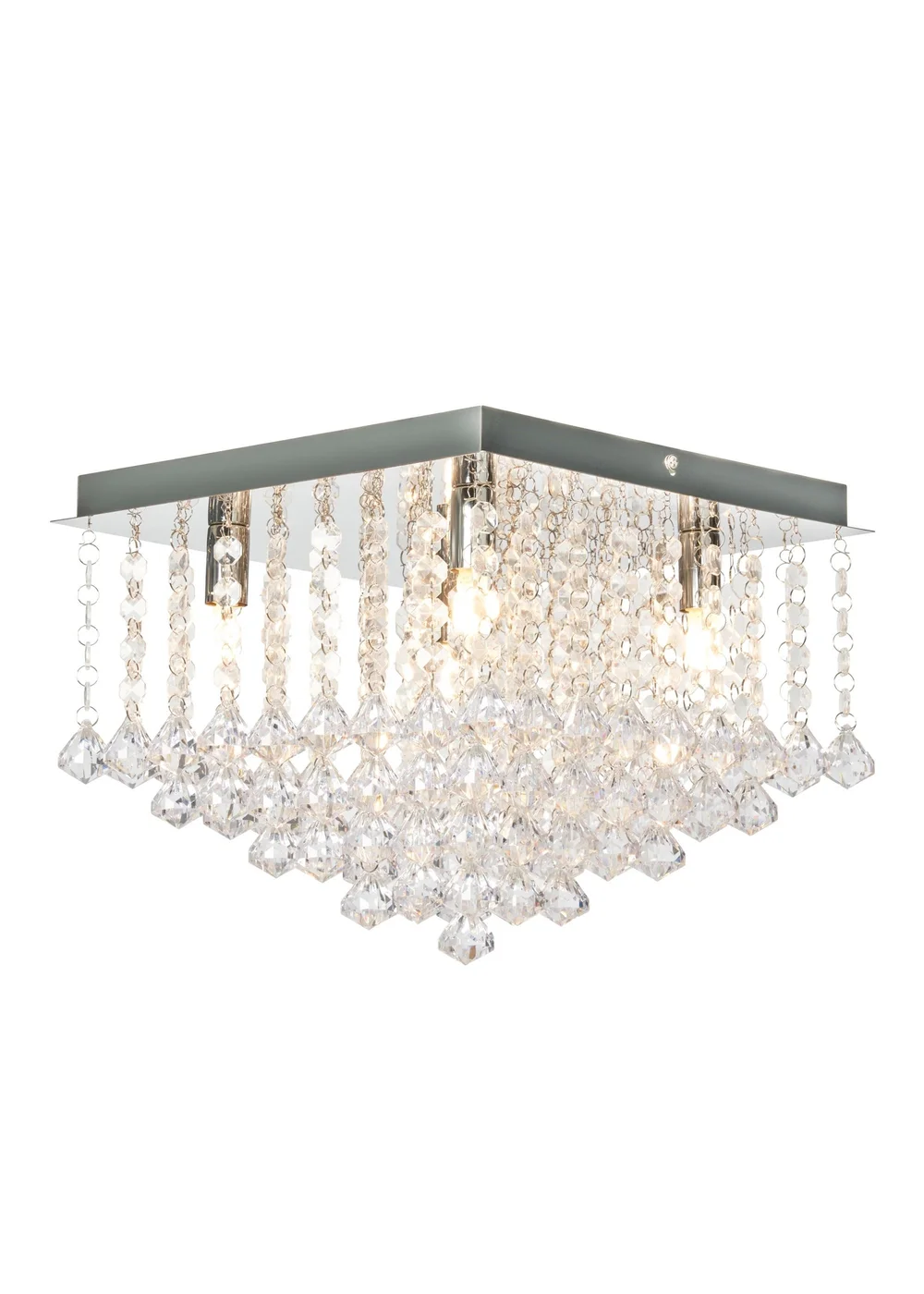 Inlight Lexi Flush Pendant Light (24cm x 30cm x 30cm) - One Size Image 4
