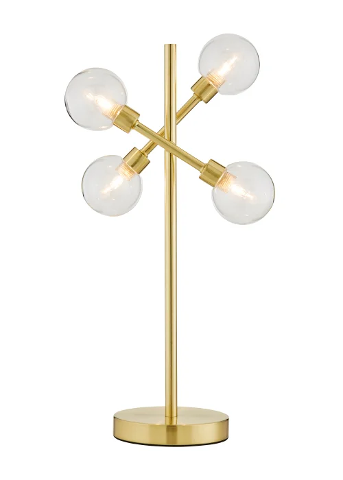Inlight Nova Brass Table Lamp (50cm x 15cm x 15cm) - One Size Image 2
